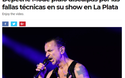 Recital de Depeche Mode: UCU interpuso demanda colectiva.